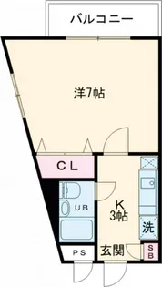 オリンピア館【2階】の間取り