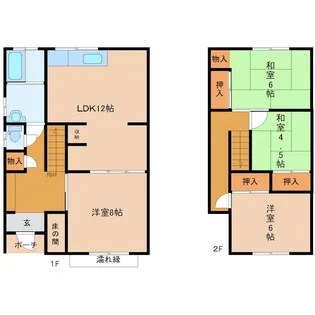 茨城県取手市新取手1【一戸建】の間取り