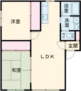 ファミーリエF【1階】の間取り