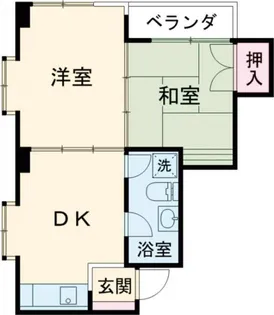 橋川ビル【3階】の間取り
