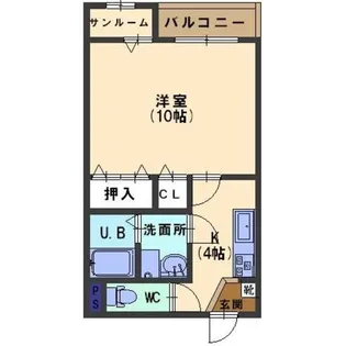 フェル・マータ【2階】の間取り