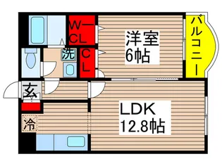 メゾン・ルシェッロ【3階】の間取り