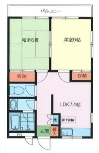 エターナル錦【1階】の間取り