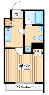 神奈川県川崎市高津区溝口2【マンション】の間取り