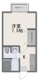 プレステージHK【1階】の間取り
