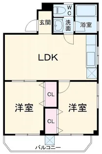 第二高野ビル【4階】の間取り