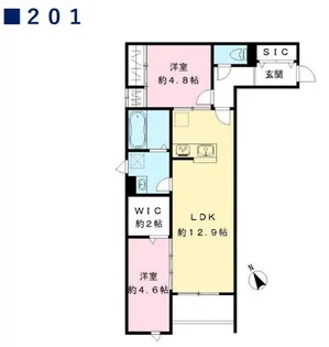 千葉県浦安市富士見2【マンション】の間取り