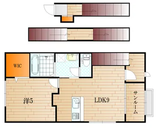 アベニューの間取り