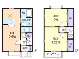 アルエット(alouette)の間取り