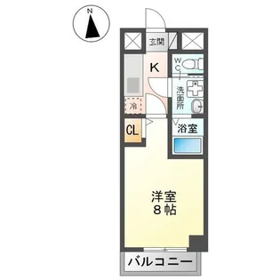 福岡県福岡市中央区西公園【マンション】の間取り