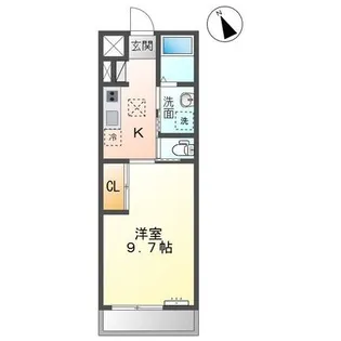 ハピネス【1階】の間取り