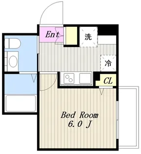 プライムアーバン新百合ヶ丘【6階】の間取り