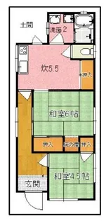 大阪府枚方市牧野阪3【一戸建】の間取り