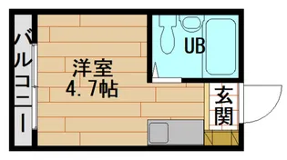 三篠ビル【1階】の間取り