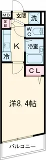 プレール高田馬場【1階】の間取り
