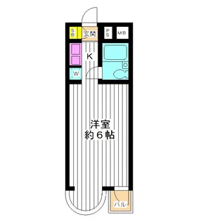 東京都練馬区豊玉上1【マンション】の間取り