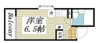 ピアニシオン ブローニュ クレスト【5階】の間取り