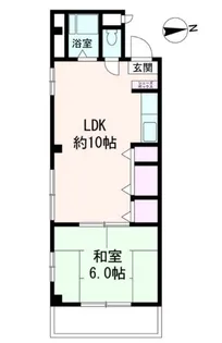 東京都葛飾区立石7【アパート】の間取り