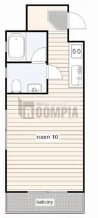 UD翔南鶉【2階】の間取り