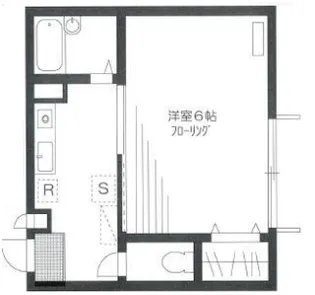 東京都世田谷区北沢1【アパート】の間取り