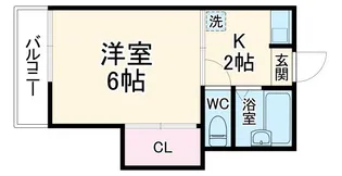イクヘルス青葉【1階】の間取り
