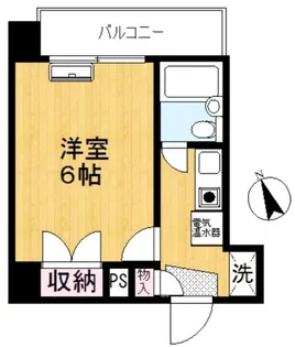 1Kの間取り画像