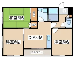 Aビル【4階】の間取り