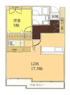 プロスペリアつくば【2階】の間取り