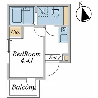 プランドールG【3階】の間取り