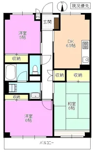 ニットー上高地コーポ【5階】の間取り