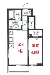 東京都大田区東嶺町【アパート】の間取り