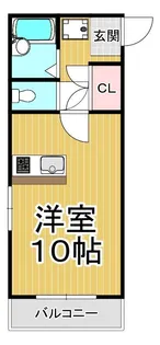鹿児島県鹿児島市城西1【マンション】の間取り
