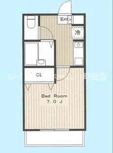ビューテラス夏目【1階】の間取り