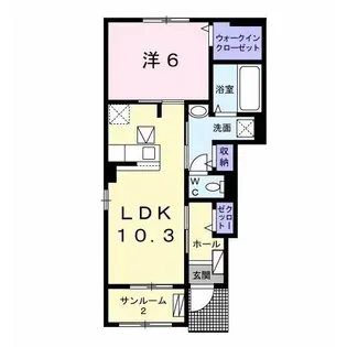 プリンセスM【1階】の間取り