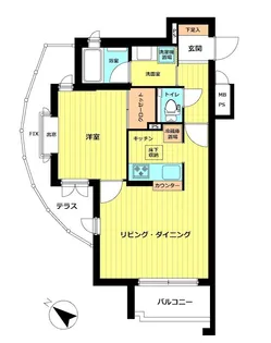 プレシャスヒル大崎【1階】の間取り