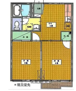 フィルストハイム【2階】の間取り