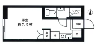 ヴィレッティーナ徳丸【2階】の間取り
