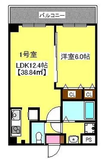 May Azurl 登戸【2階】の間取り