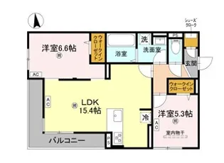 Armojour Soir【1階】の間取り