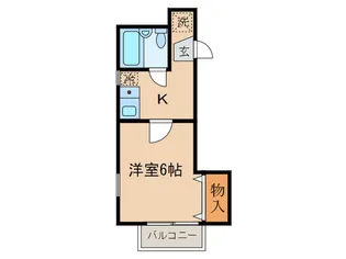 ヒバリヒルズ【1階】の間取り