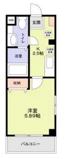 Pod crest I【2階】の間取り