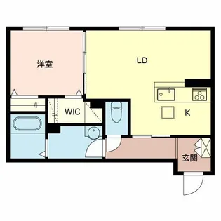 QUBE(キューブ)【1階】の間取り