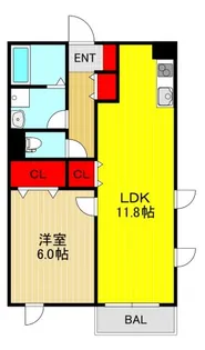 Glad【3階】の間取り
