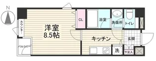 東京都足立区六町4【マンション】の間取り
