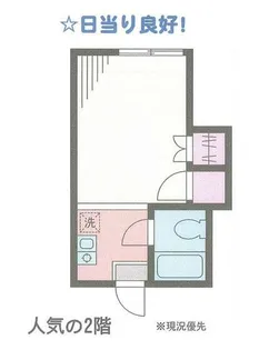 コーポS-1【2階】の間取り