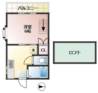 ベルハイム【2階】の間取り