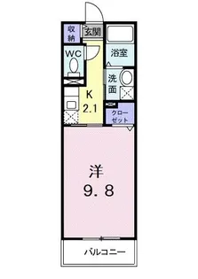 ベル ファーム【1階】の間取り
