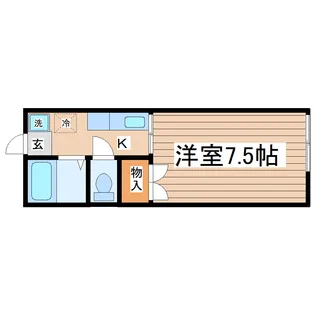 貴族館【1階】の間取り