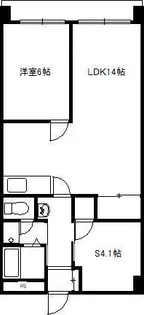美しが丘アーバン【1階】の間取り