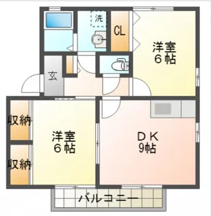 グランシャリオA棟【2階】の間取り